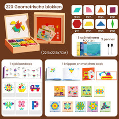 Magnetic Building Blocks Set for Kids | Click-Together STEM Construction Tiles | Boosts Creativity, Focus & Confidence | Ages 3+