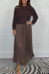 The Jumper & Pleat Dress - A Perfect Outfit in One Piece + 50% OFF