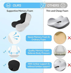 RelaxSeat™ Relaxed Support Cushion
