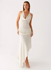 Nyra Midi Dress - Cream