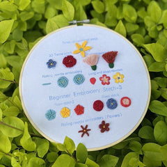 StitchBloom – Beginner’s Embroidery Kit for Creative Expression
