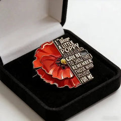 RED Friday Brooch Pin | “Remember Everyone Deployed” statement | Unisex fit for jacket, hat & backpack | Gift-ready option