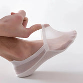 Sleek Unisex No-Show Socks | Breathable Ice-Silk Comfort