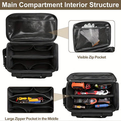 TitanGrip™ 14-Inch Canvas Tool Bag — Own Every Job with Unbreakable Strength and Lightning-Fast Access