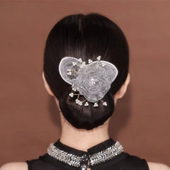 PetalTwist – Easy Bun Maker with Flower Charm