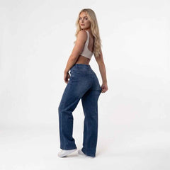 Sculpt Wide Leg Jeans | Curve-Sculpt Technology, Mid Rise, Comfort Fit