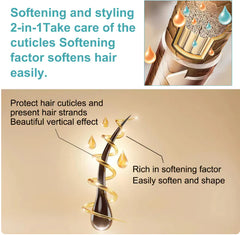 KeraGlide™ - Keratin Hair Straightening Cream | 1+1 FREE