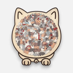MorandiPuzzle™ – Cat motif