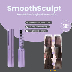 SmoothSculpt Wireless Hair Straightener