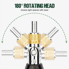 PrecisionMaster 14-in-1 Ratchet Screwdriver Set — Take Command of Every Repair with Effortless Power and Precision