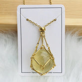 JoyauDiamanté™ - Interchangeable Crystal Stone Necklace for a Radiant Style and Inner Harmony