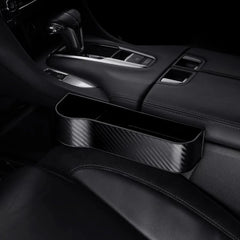 DriveMate – Multi Pocket Leather Car Seat Storage Organizer