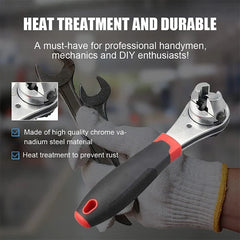 RatchetMaster™ - Universal 360° Adjustable Wrench for Every Job