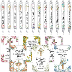 BlessedLines – Bible Verse Notebook & Pen Set