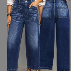 HaloStride™ — Embrace Confidence with Jeans That Honor Your Curves and Freedom