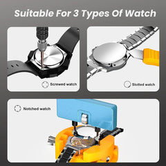Precision Mini Screwdriver Repair Kit for Watches & Glasses | Micro Bits + Tweezers for Tiny Screws | Compact Case | DIY Home Use