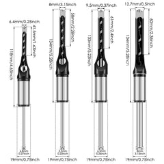 MasterCraft Pro™ Adapter and Mortising Chisel Set — Cut Perfect Joints Fast and Reclaim Your Time for What Matters Most
