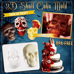 Skullicious™ – 3D Skull Cake Mold (60% Off)