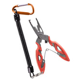 Multi-functional Fishing Pliers Featuring Braid Cutting Tool and Hook Extractor