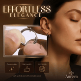 Aureva™ – Retractable Comfort Earrings (1+1 Free)