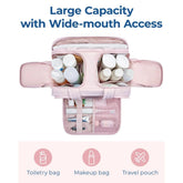 50% Temporary Discount | PuffPack™ | Designed to keep toiletries upright and within reach!