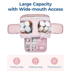 50% Temporary Discount | PuffPack™ | Designed to keep toiletries upright and within reach!