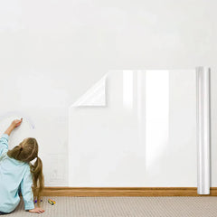 Clear Wall Protector Pads | Self-Adhesive Transparent Guards for Door Handles, Chairs & Furniture | Prevent Scuffs, Dents & Marks | Easy Apply