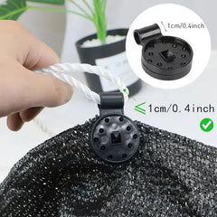 GripForce Garden Clips — Secure Your Outdoor Nets Fast and Stay Worry-Free Through Every Storm