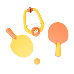Doorway Paddle Ball Trainer Game | Indoor Reflex & Hand-Eye Coordination Practice | Fits Standard Doorframes | Kids & Family Fun | Green/Yellow