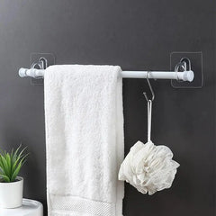 Clear Adhesive Wall Hooks (30-Pack) | Waterproof Heavy-Duty Hold Up to 2 kg per Hook | Removable No Residue | 6.5 x 6.5 cm