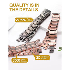 IronPulse Copper Magnetic Bracelet — Ignite Boundless Energy and Never Let Pain Hold You Back Again