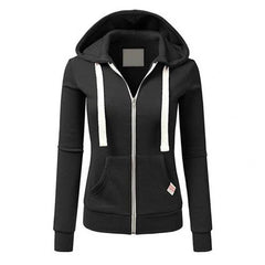 Heidi-Mode | Fleece Zip-up Hoodie with Adjustable Hood
