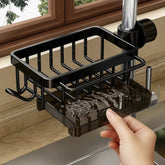 FlowGrip Organizer — Instantly Command Your Sink with Rustproof, Clutter-Free Precision