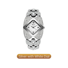 Lucelina™ – Elegant Vintage-Style Stone Watch (50% Off)