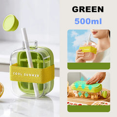 ChillWave™ Ice Cube Bottle — Crush Heat Instantly with Ice on Demand and Refresh Anywhere