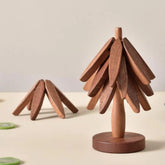 The TimberBloom Trivet - Stores Like a Christmas Tree, Protects in Style + 50% OFF