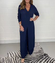 Autumn™ | Women's Long Top and Pants Set