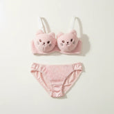 Cozyelle™ – Soft Plush Cute Lingerie Set