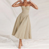Emilia - Sleek Silhouette Sleeveless Dress