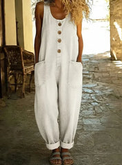 Sable Denim Overalls for Women | Soft Cotton Blend, Vintage Look