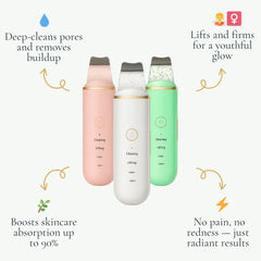 SkinPulse™ - Professional Ultrasonic Skin Cleansing