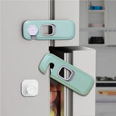 Child Safety Cabinet Locks (Multi-Pack) | Strong Adhesive, No-Drill Install for Drawers & Cupboards | Baby-Proof, Easy Adult Release