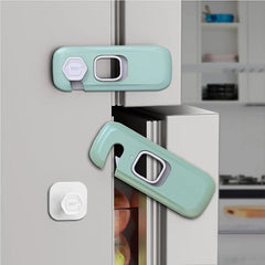 Child Safety Cabinet Locks (Multi-Pack) | Strong Adhesive, No-Drill Install for Drawers & Cupboards | Baby-Proof, Easy Adult Release