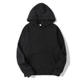 Heidi-Mode | Solid Color Hooded Sweatshirt Made of Cotton for Women