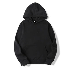 Heidi-Mode | Solid Color Hooded Sweatshirt Made of Cotton for Women