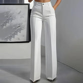 Elysia Wide Leg Pants | High-Waisted, Wrinkle-Resistant, Women’s Palazzo Trousers