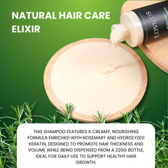 The TheraGrow Rosemary Shampoo - Visible Thickness, 98 % Less Fallout +50% OFF