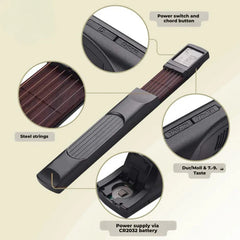 StrumEdge™ Mini Trainer — Unlock Guitar Mastery Anytime, Anywhere Without Noise or Hassle