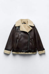 Karina | Reversible jacket made of synthetic material