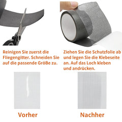 BugBlocker™ | Repair fabric tape for fly screens – Robust and weatherproof